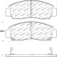 Stoptech StopTech Street Touring 04-09 Acura TSX / 09 Accord V6 Coupe ONLY Front Brake Pads - Brakes Rotors &