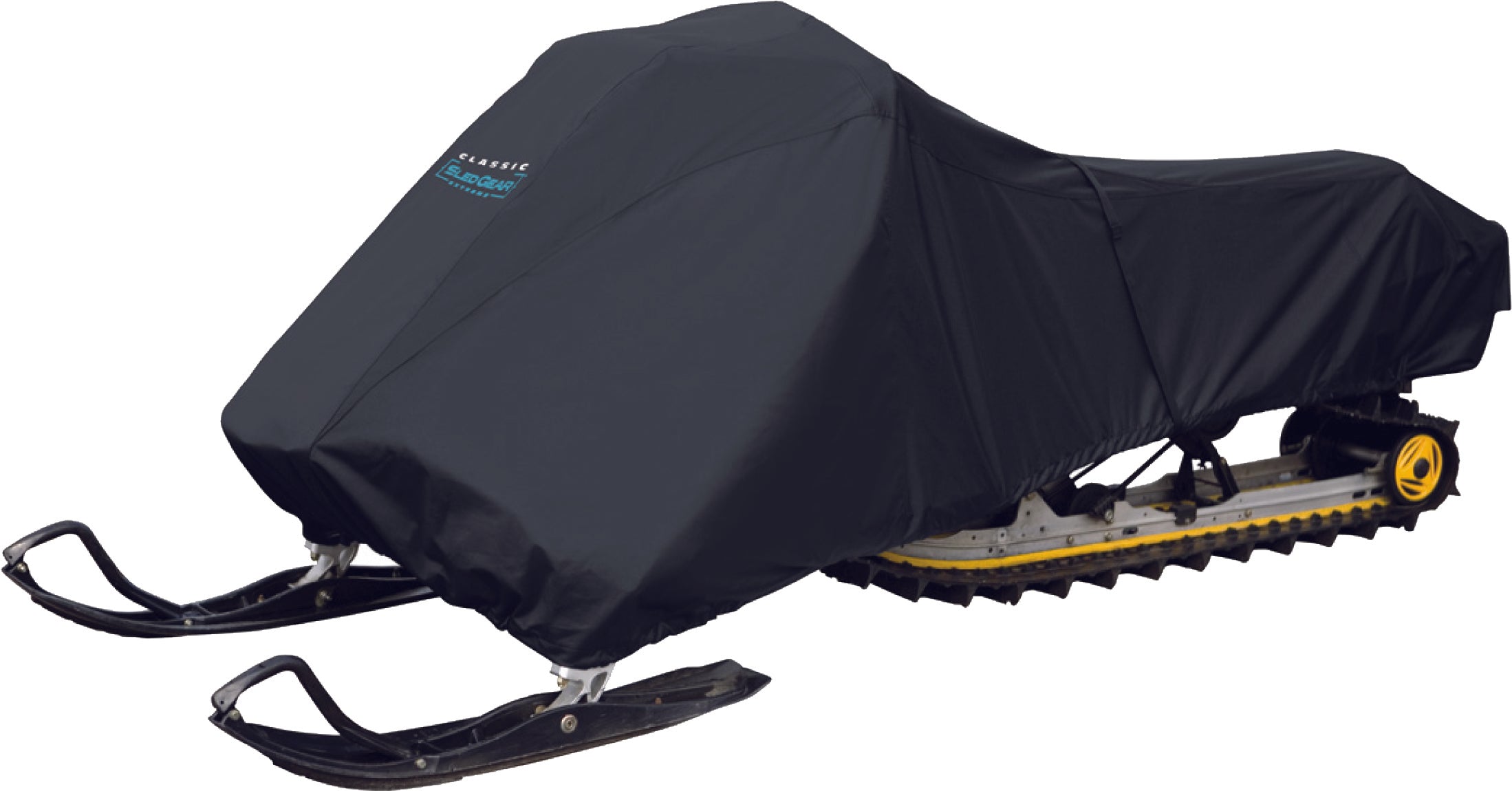 Classic Acc. Storage Cover Long Track Black Lg - Medium - Snowmobile Collection
