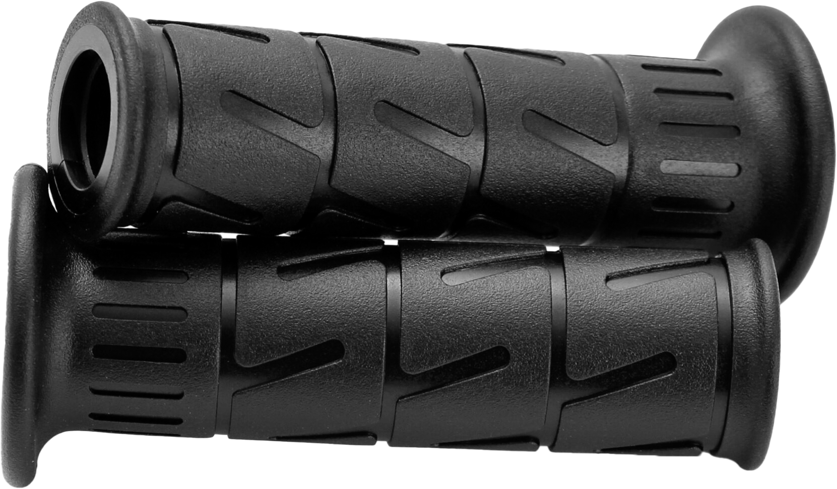 DOMINO RACING Strada Grips Kaw Replica 115mm Black Pair