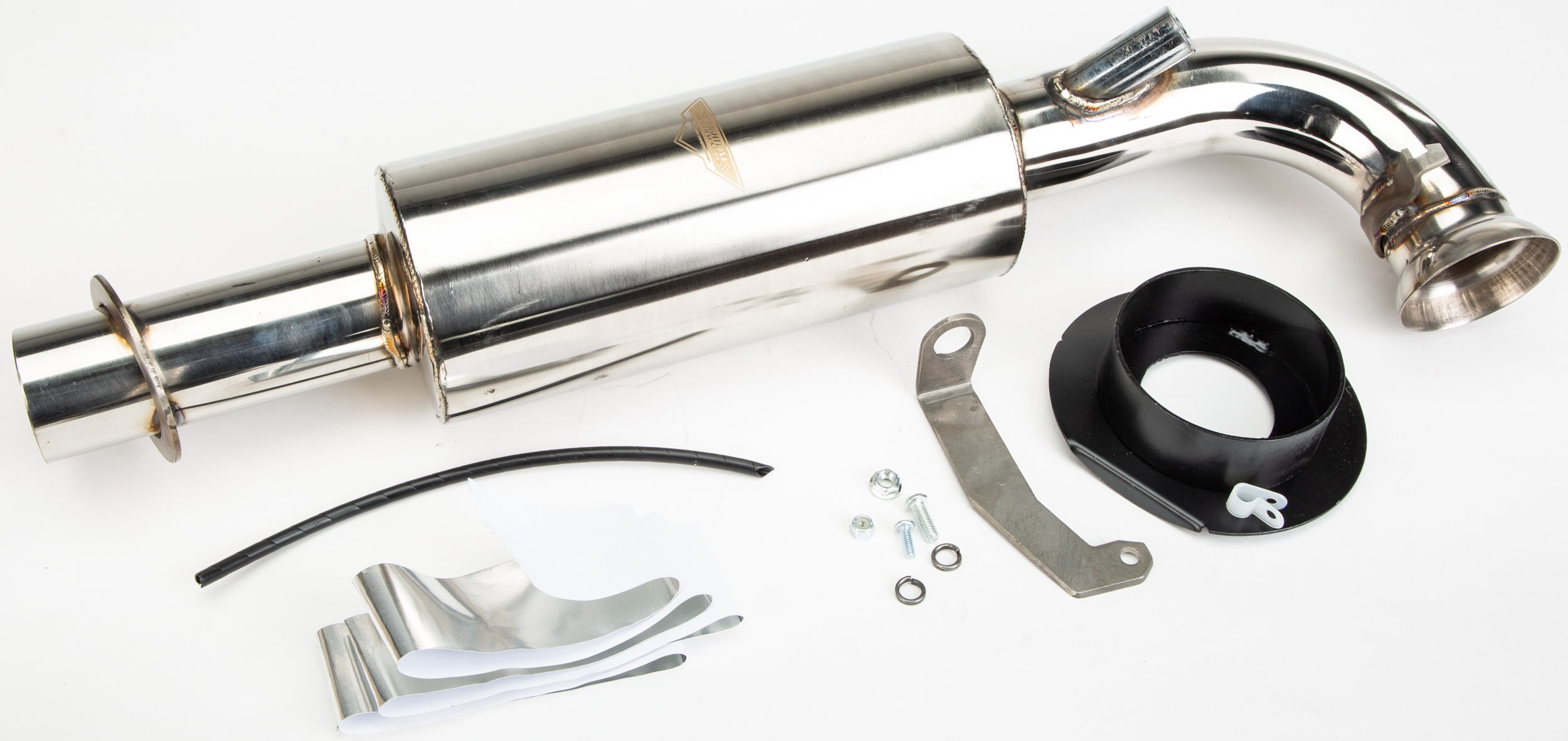 Straightline Stainless Muffler S-d 850 S/m - Snowmobile Collection