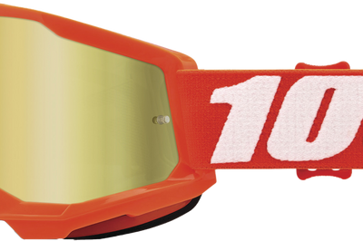 100-percent Strata 2 Junior Goggle Orange Clear Lens - Apparel Collection