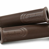DOMINO RACING Street Style Grips Open En Brown Pair