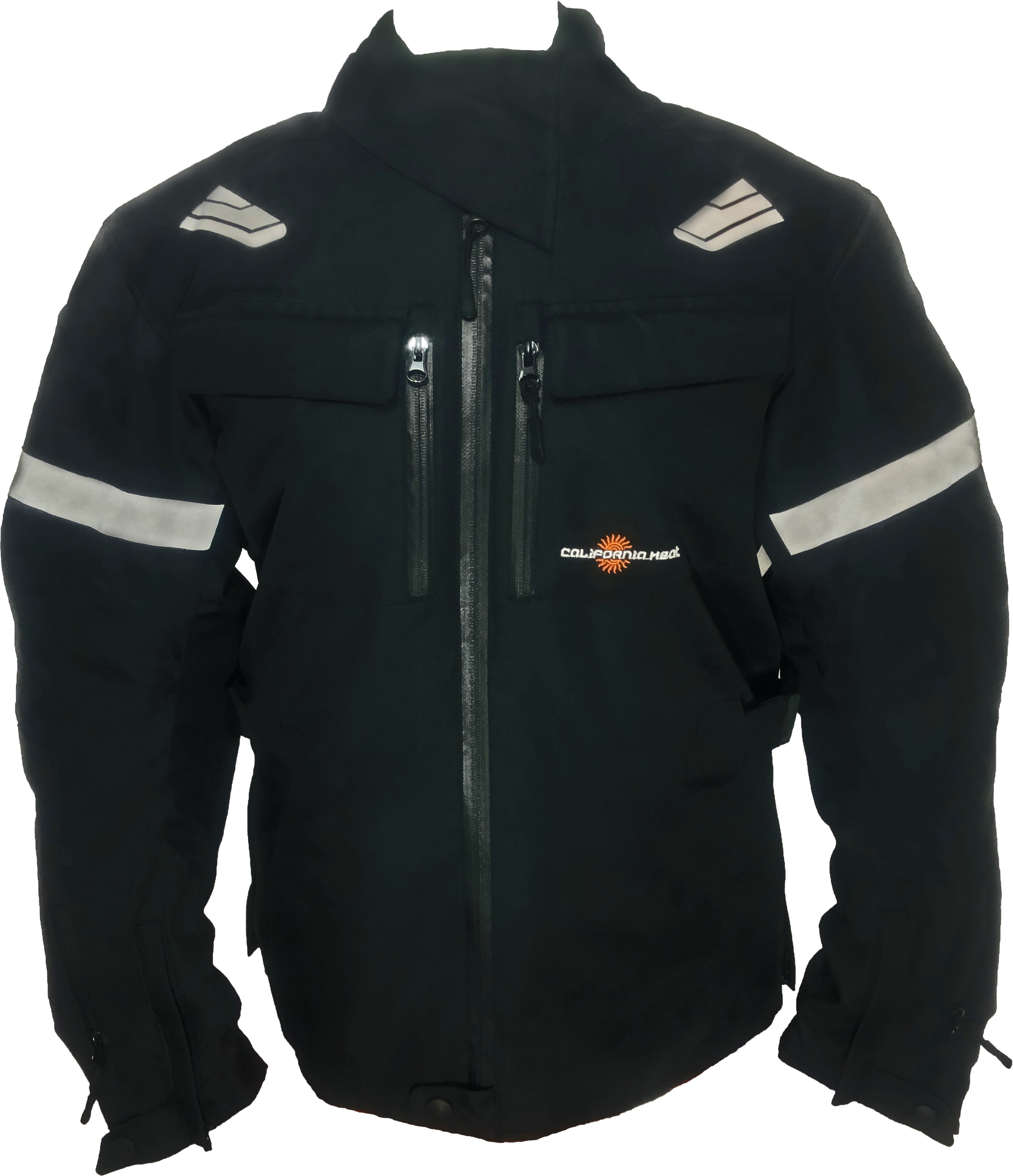 California Heat Streetrider Outer Jacket Xl Chest Measurments 47’’-49’’ - Black / Large - Apparel Collection