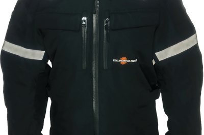 California Heat Streetrider Outer Jacket Xl Chest Measurments 47’’-49’’ - Black / Large - Apparel Collection