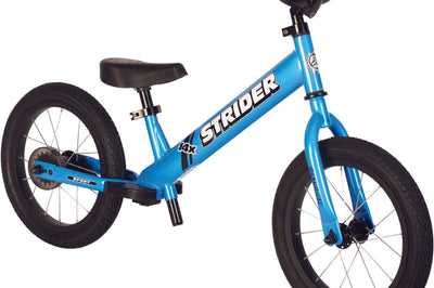 Strider 14x 2-In-One Kids Beginner Balance Sport Bike - Blue - Offroad Collection