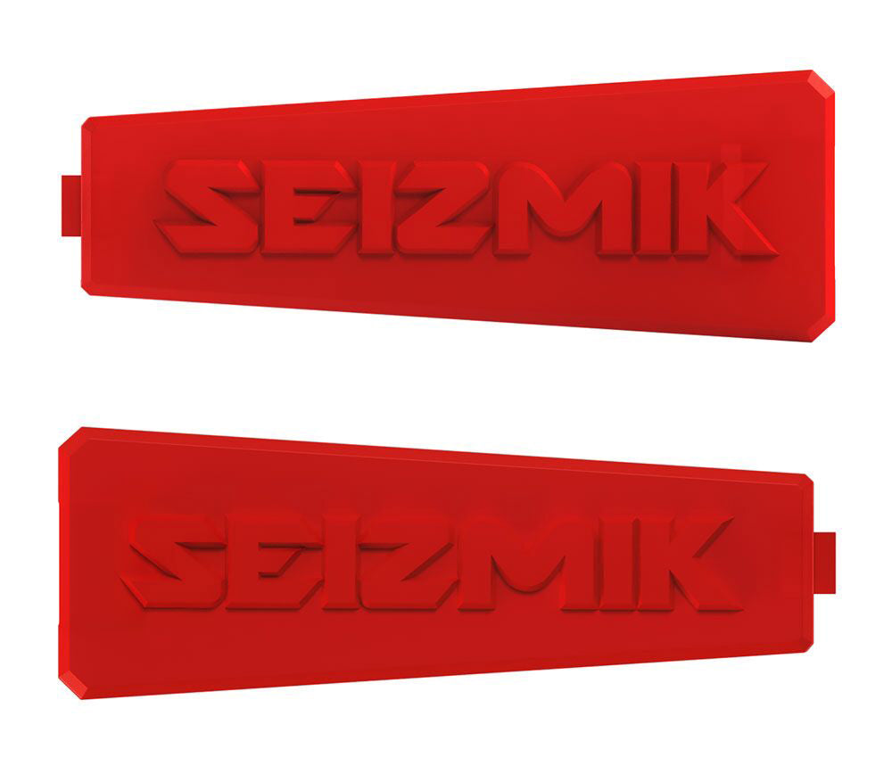 Seizmik Strike Mirror Insert Kit Blue - Red - Atv Performance Products