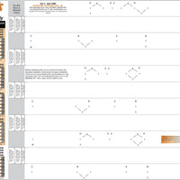WOODYS Stud Template 2.52’’ 2 Ply