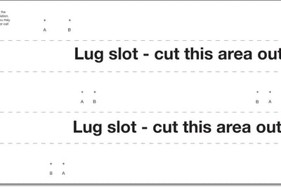 Woodys Studding Template Titan - Snowmobile Collection