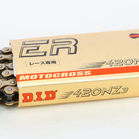 D.i.d Super 428nzg-132 Non O-ring Chain Gold - Black - Offroad Collection