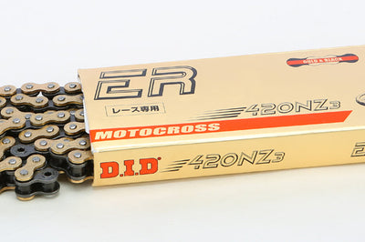 D.i.d Super 428nzg-132 Non O-ring Chain Gold - Gold/Black - Offroad Collection