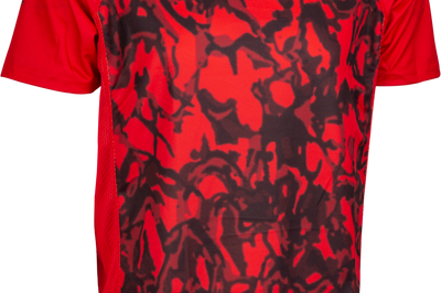Fly Racing Super D Jersey Red Camo/black Xl - Bicycle Collection