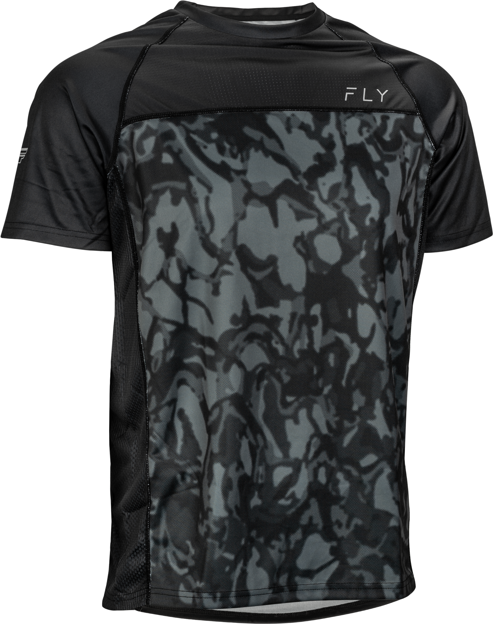 Fly Racing Super D Jersey Red Camo/black Xl - Dark Grey Camo/Black / Medium - Bicycle Collection