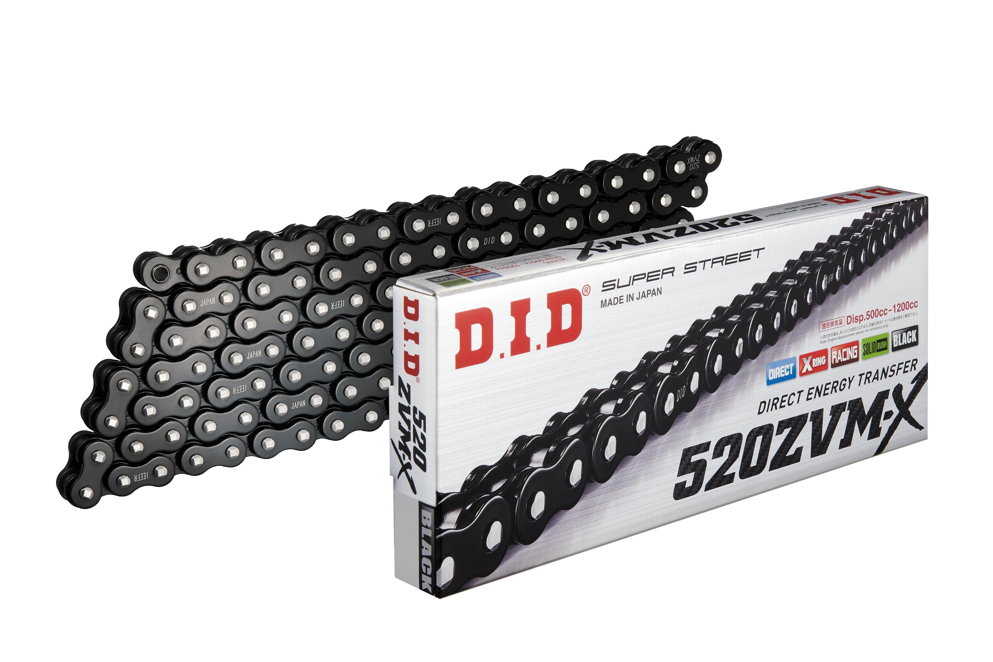 D.i.d Super Street 530zvmx-130 Black/black - Black/Black - Collection