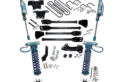 Superlift 17-19 Ford F-250 SD 4WD 4in Lift Kit w/4-Link King Front Coilovers/Rear Reservoir Shocks - Suspension