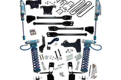 Superlift 17-19 Ford F-250 SD 6in 4in Lift Kit w/4-Link King Front Coilovers/Rear Reservoir Shocks - Suspension