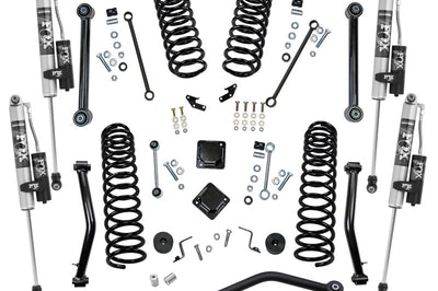 Superlift 20-22 Jeep Gladiator JT (NO Mojave) 4WD 4in Dual Rate Coil Lift Kit w/Fox 2.0 Res Shocks - Suspension