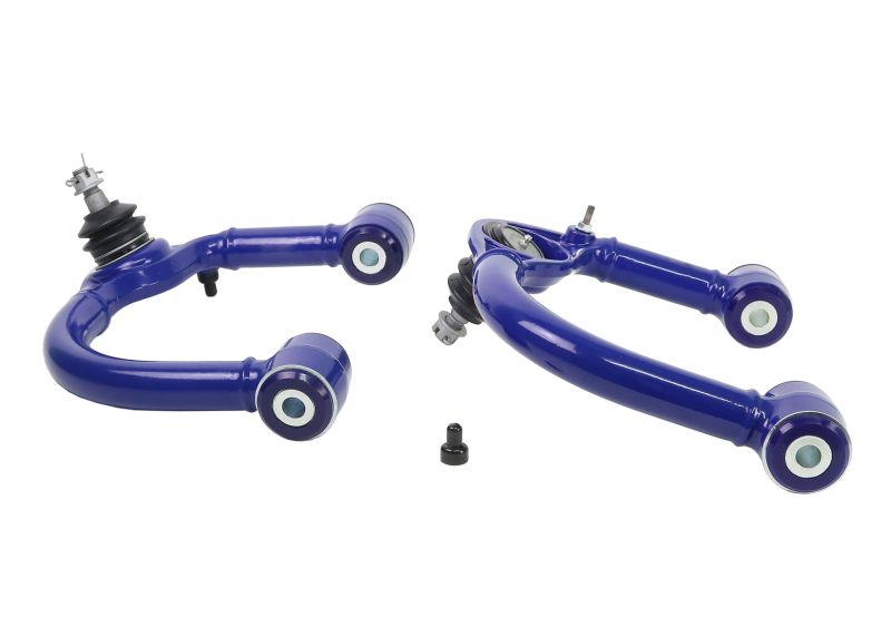Superpro SuperPro 03-23 Toyota 4Runner / 10-23 Lexus GX460 Fixed Offset Front Upper Control Arm Set - Suspension