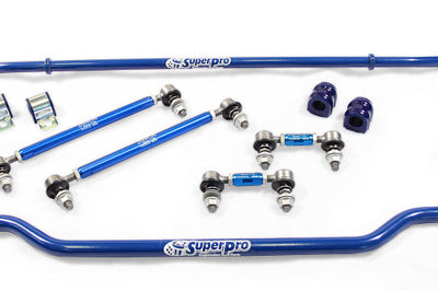 Superpro SuperPro 2018 Kia Stinger Base Front / Rear 24mm F/18mm R Adjustable Sway Bar and Link Set - Suspension