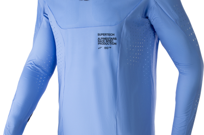 Alpinestars Supertech Dade Jersey Light Blue Xl - Medium - Apparel Collection