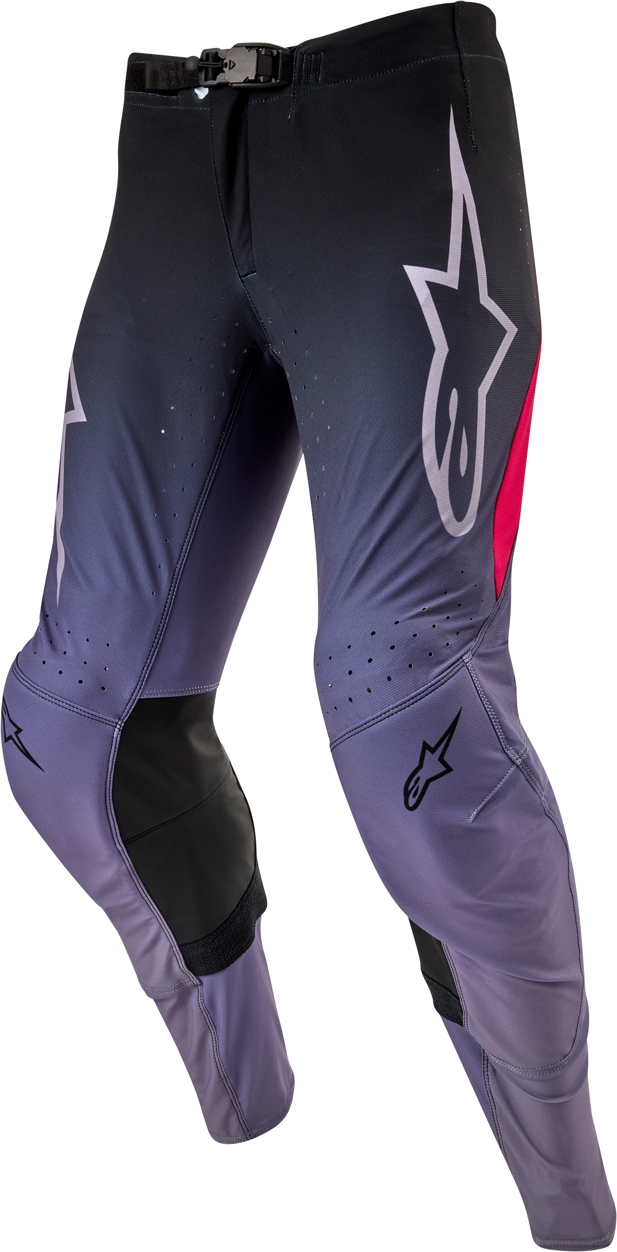 Alpinestars Supertech Dade Pants Light Blue Sz 40 - Iron/Red Berry / US 36 - Apparel Collection