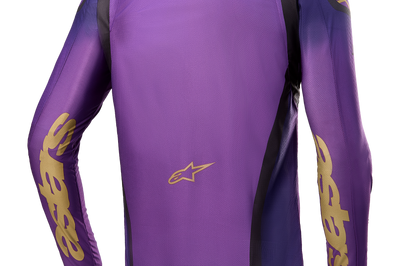 Alpinestars Supertech Le Champ Jersey Ultraviolet/gold/black Xl