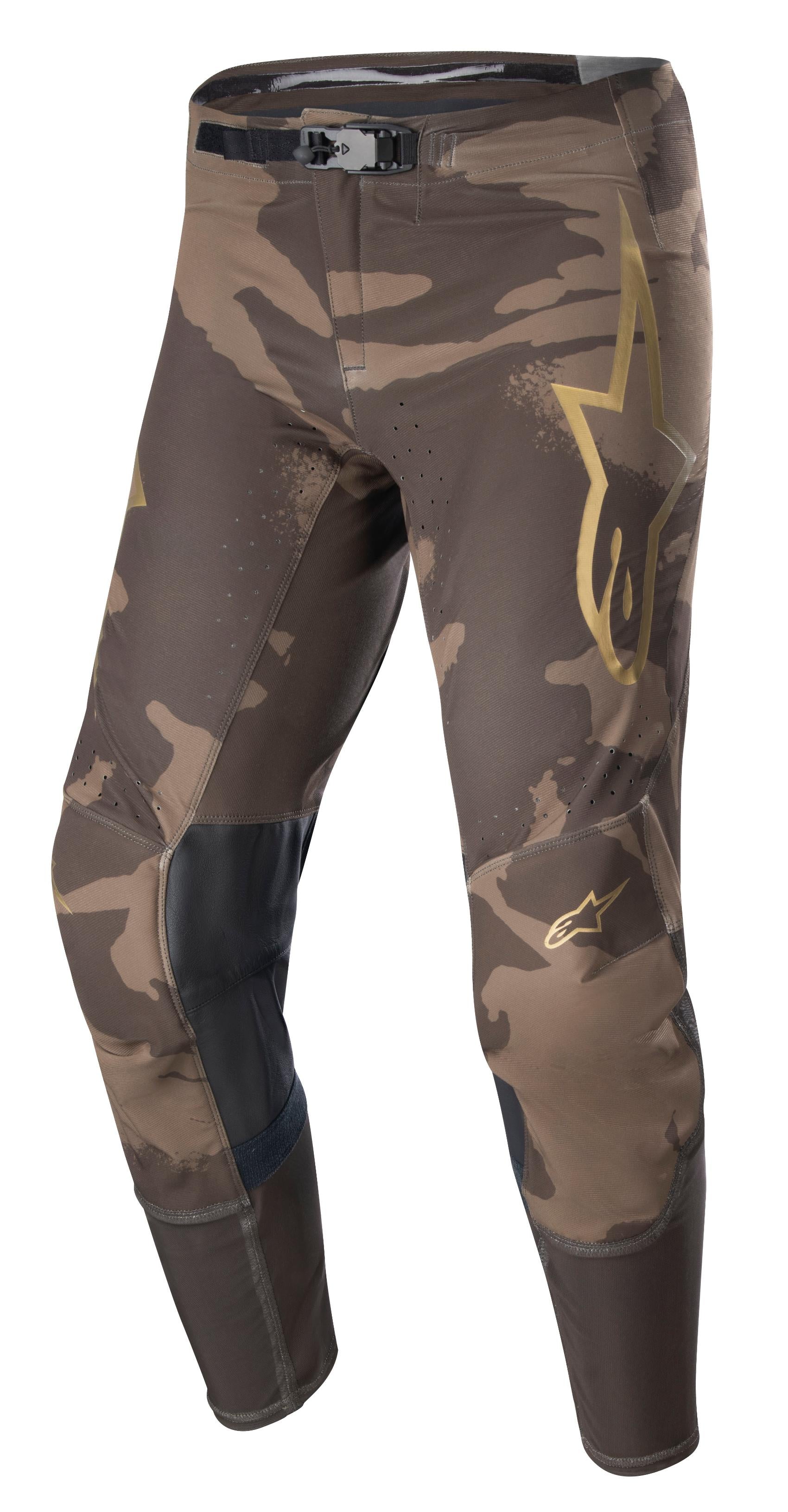 Alpinestars Supertech Le Squad 23 Pants Dark Brown/kangaroo Gold 40 - Brown/Kangaroo / US 28