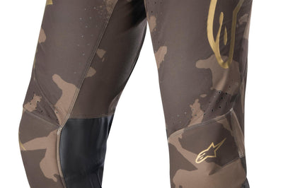 Alpinestars Supertech Le Squad 23 Pants Dark Brown/kangaroo Gold 40 - Brown/Kangaroo / US 28
