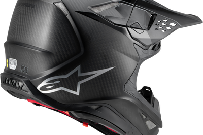 Alpinestars Supertech S-m10 Ampress Helmet Black/orange Glossy Xs - Bicycle Collection