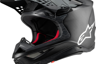Alpinestars Supertech S-m10 Ampress Helmet Black/orange Glossy Xs - Dark Grey / Small - Bicycle Collection