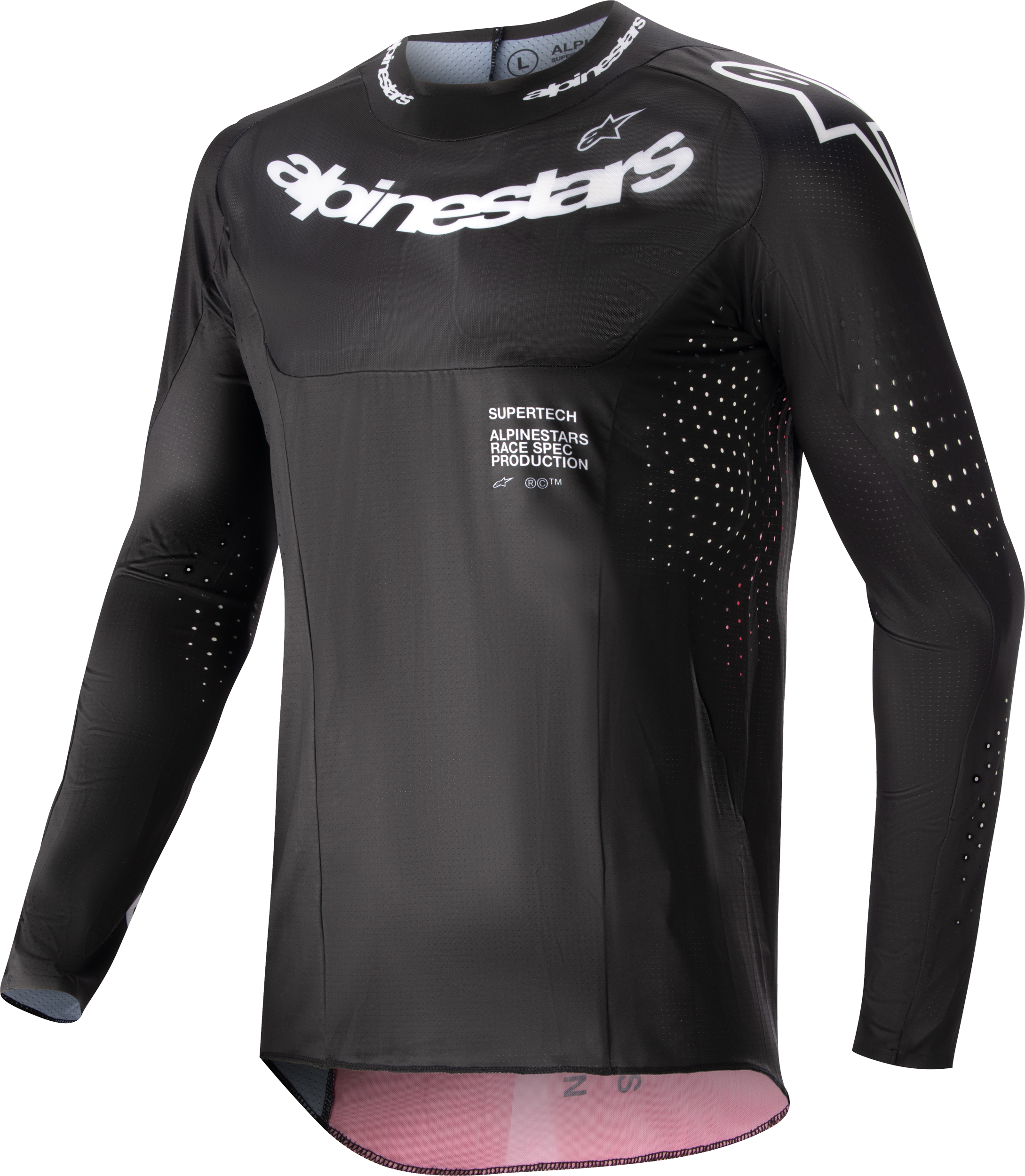 Alpinestars Supertech Ward Jersey Black/yellow Xl Black/Red Berry / Medium Apparel Collection