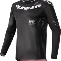 Alpinestars Supertech Ward Jersey Black/yellow Xl Black/Red Berry / Medium Apparel Collection