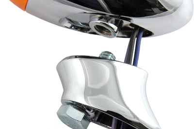 Chris Products Support Bullet Turn Signal Short Chrome - Harddrive