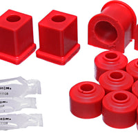 Energy Susp. Sway Bar End Bushings Red Pol - Black - Atv Performance Products