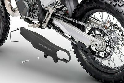 POLISPORT Swingarm Protectors Black Gas/Hus/Ktm - Engine