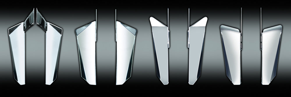 National Cycle Switchblade Chrome Lowers Hardware - Harddrive Products