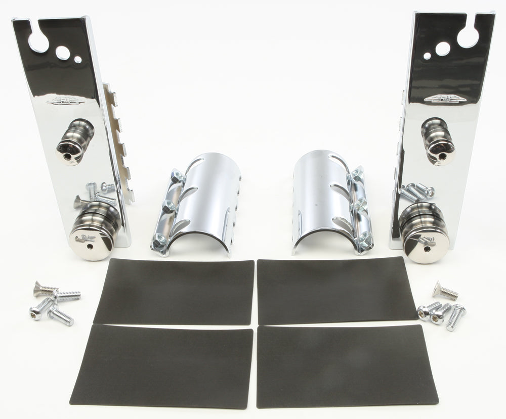 National Cycle Switchblade Mount Kit Chrome Quick Release Straight Forks - Harddrive Products