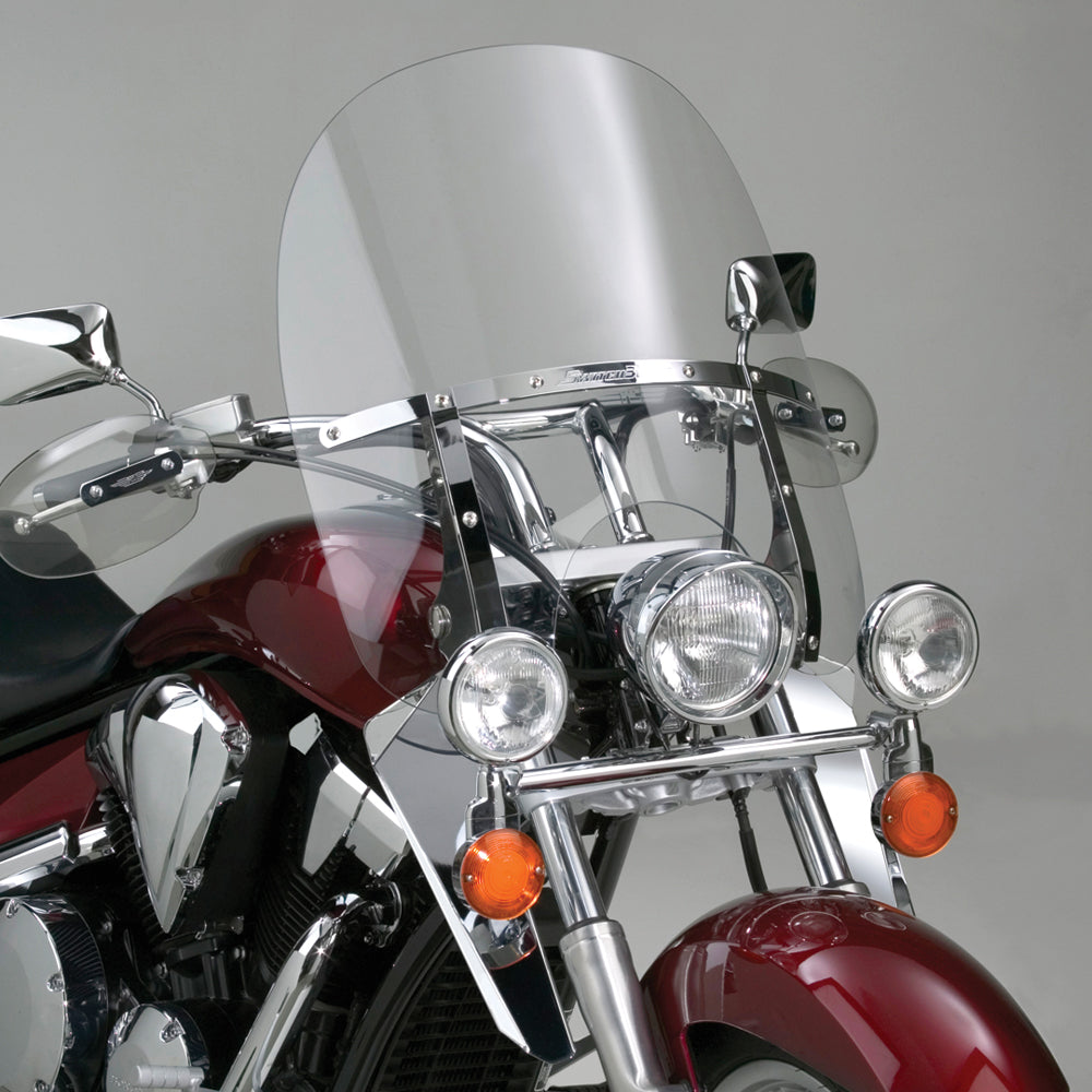 National Cycle Switchblade Windshield 2-up Clear - Harddrive Products