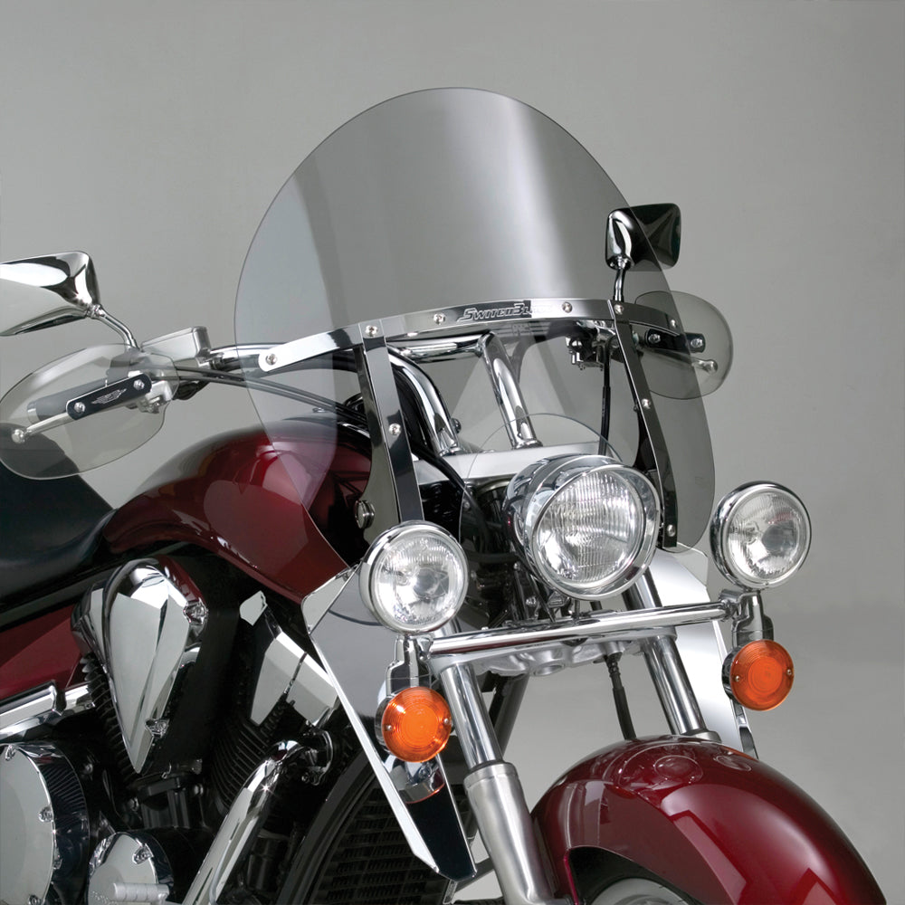 National Cycle Switchblade Windshield Chopped Tint - Light Grey - Harddrive Products
