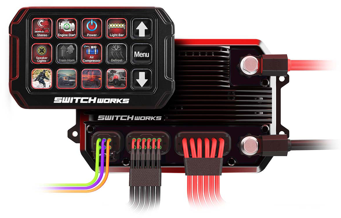 Ssv Works Switchworks 12 Output Electronic Switcher - Atv Performance Products