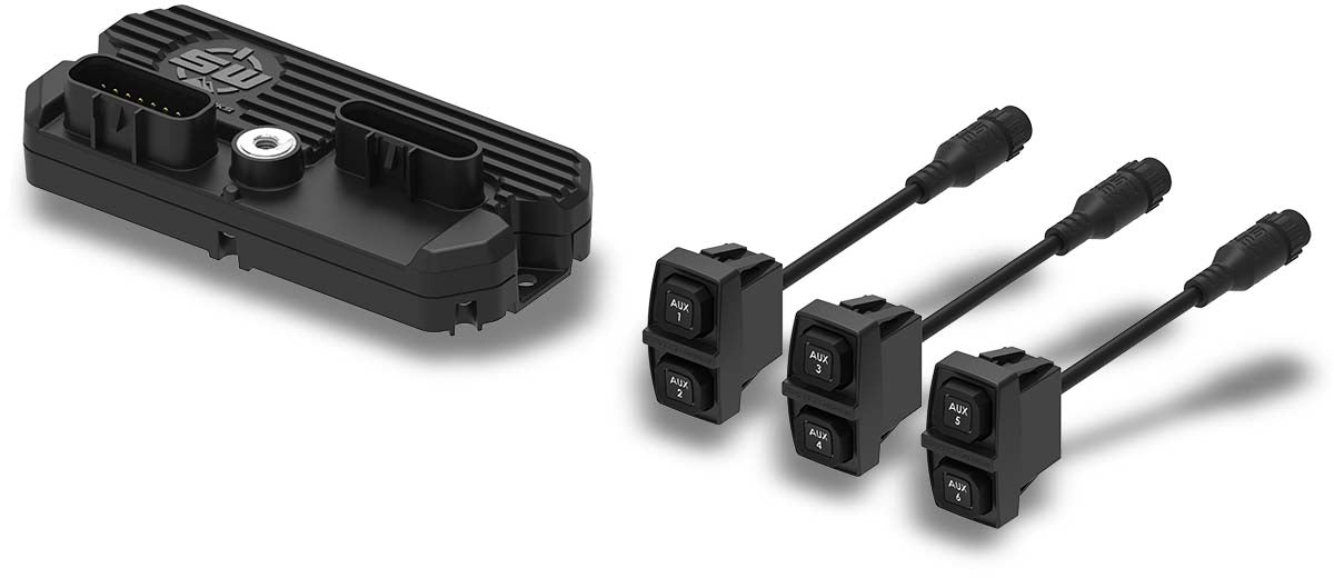 Ssv Works Switchworks 6 Button Switcher Rocker Style - Atv Performance Products