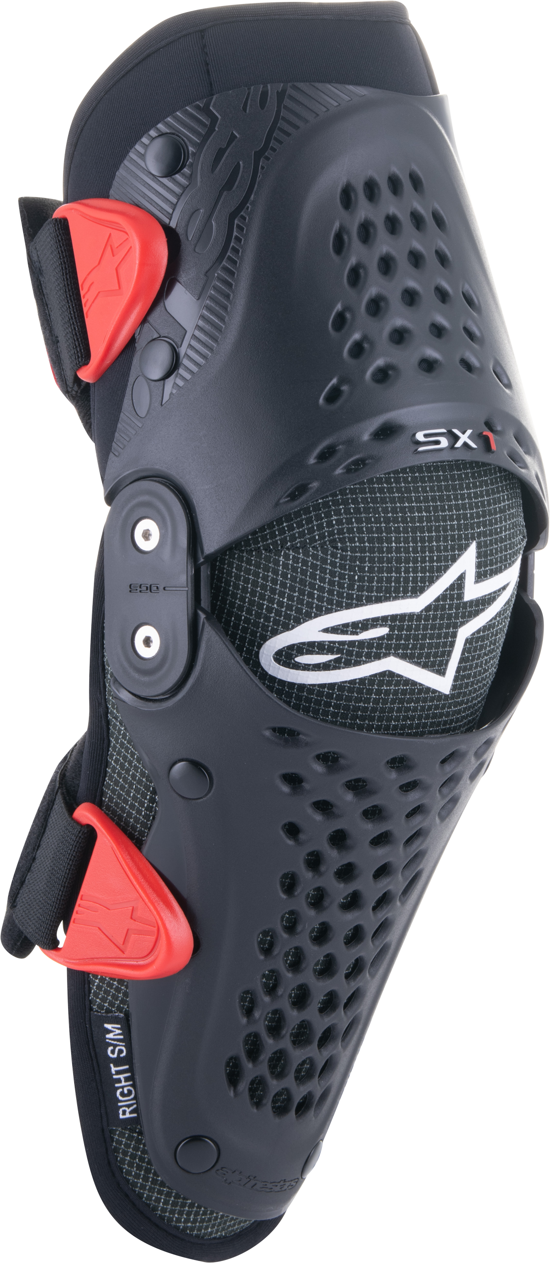 Alpinestars Sx-1 Youth Knee Protector Black/red Sm/md - Black/Red / Large - X-Large - Apparel Collection