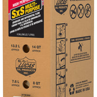 Lucas Sxs Gear Case Oil 6 Gal Bib - Tires & Wheels