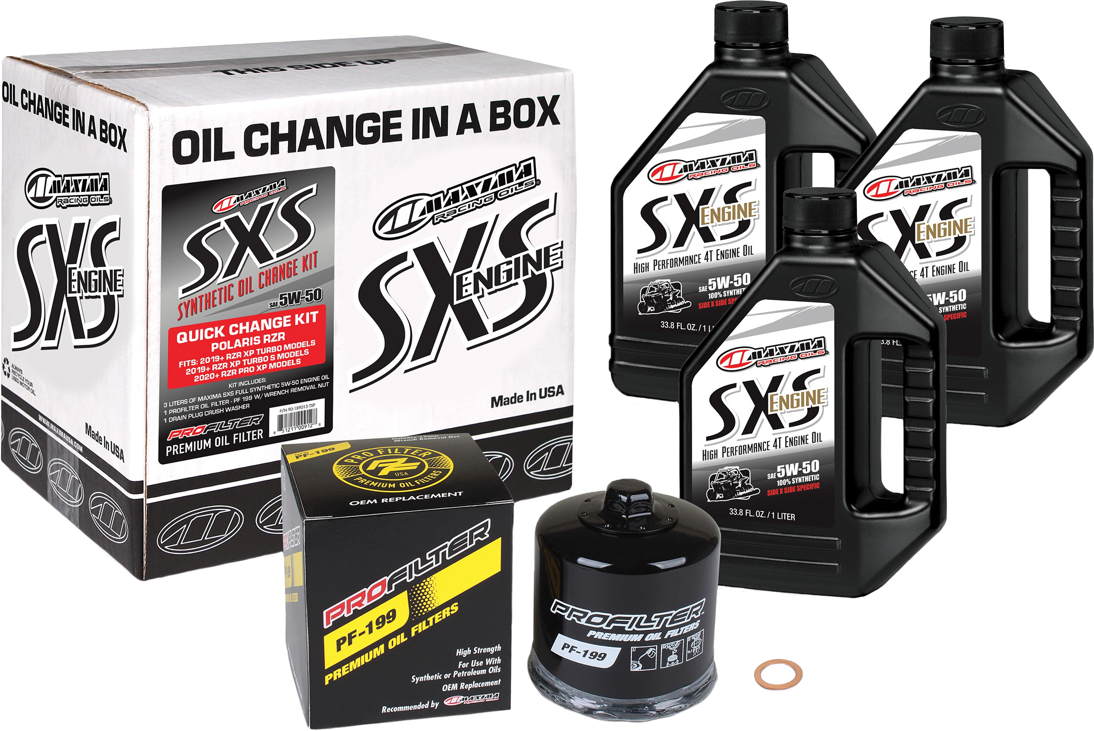 Maxima Sxs Quick Change Kit 10w-50 With Black Oil Filter - Tires & Wheels