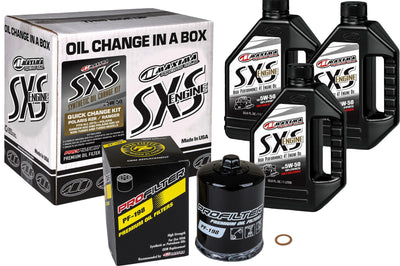 Maxima Sxs Quick Change Kit 5w-50 With Black Oil Filter - Tires & Wheels