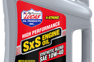 Lucas Sxs Semi Synthetic Engine Oil 10w40 1 Gal - Tires & Wheels