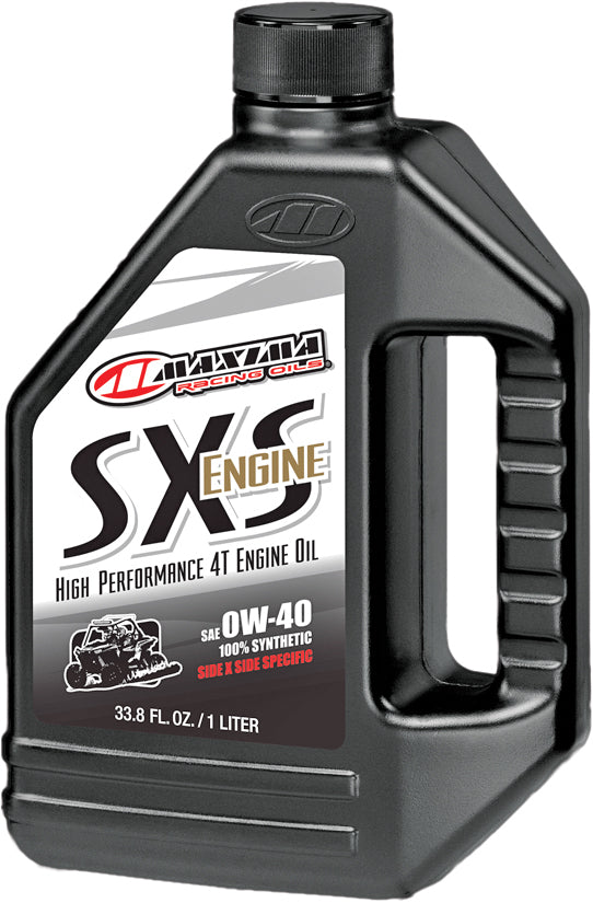 Maxima Sxs Synthetic Engine Oil 0w-40 1l - Tires & Wheels