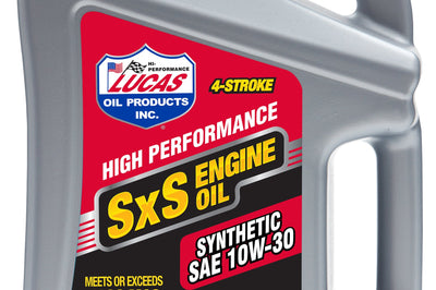 Lucas Sxs Synthetic Engine Oil 10w30 1 Gal - Tires & Wheels