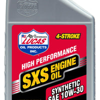 Lucas Sxs Synthetic Engine Oil 10w30 1 Qt - Tires & Wheels