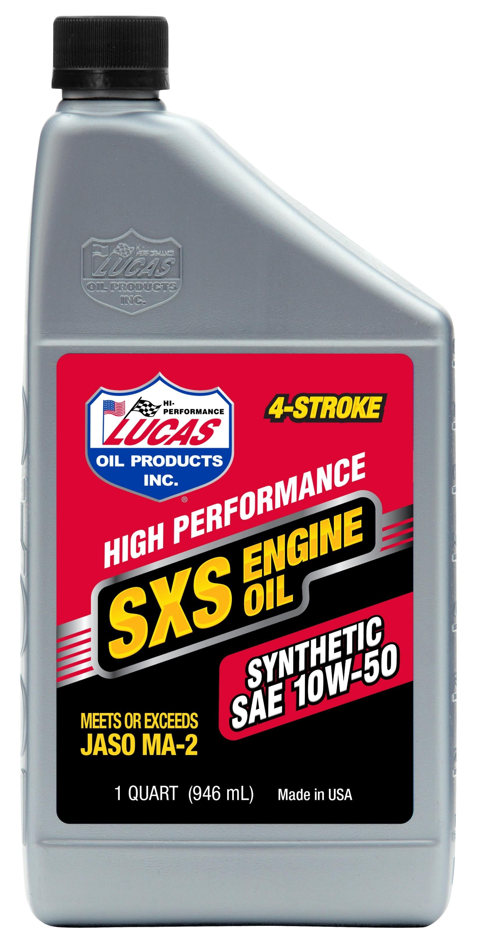 Lucas Sxs Synthetic Engine Oil 10w50 1 Qt Tires & Wheels