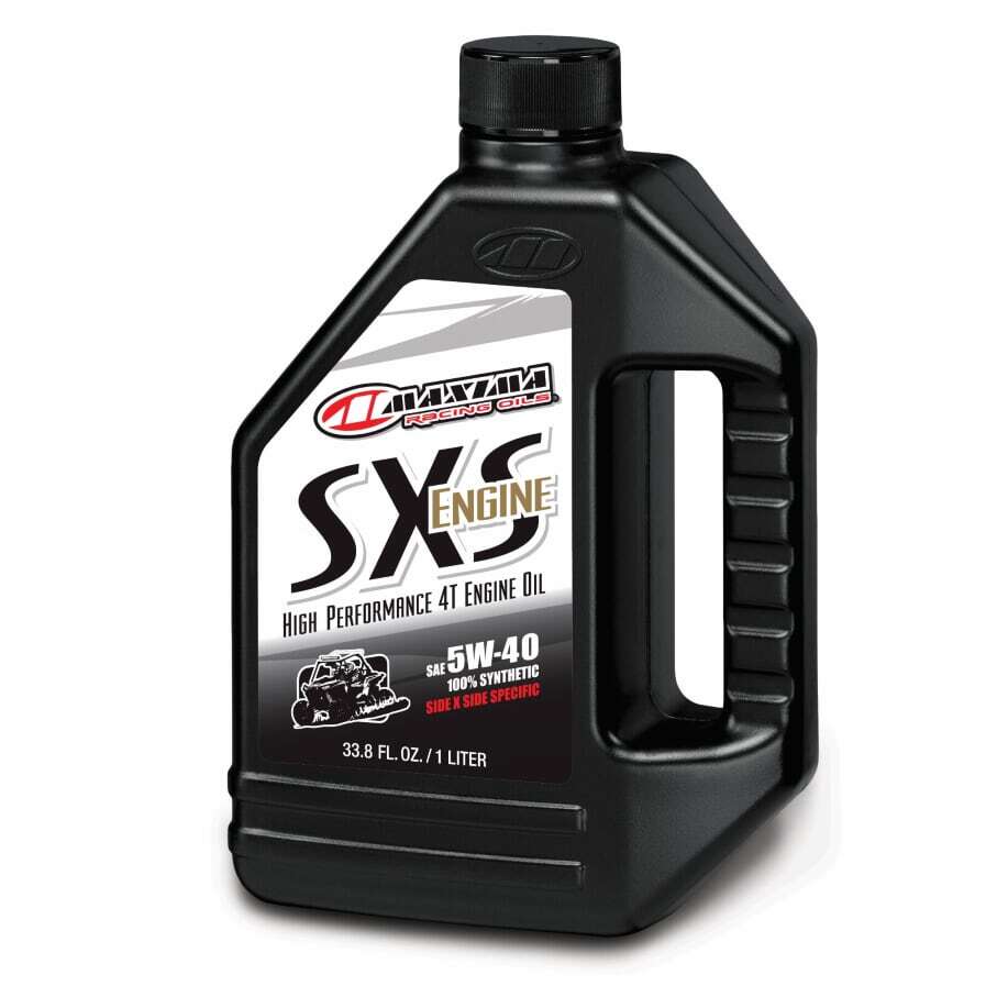 Maxima Sxs Synthetic Engine Oil 5w40 1 Lt - Tires & Wheels